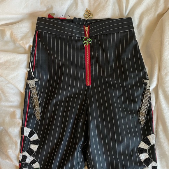 dilara findikoglu snake embelish pants - Picture 4 of 5